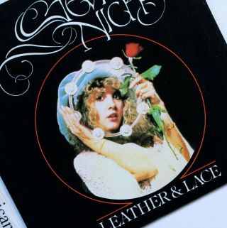 1981 Stevie Nicks Leather And Lace 7 " Vinyl Nm Uk Fleetwood Mac
