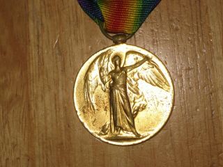 Ww1 British Victory Medal Named To Liverpool Regiment