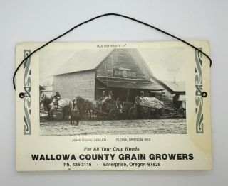 John Deere Dealer Wallowa County Grain Growers Calendar 1981