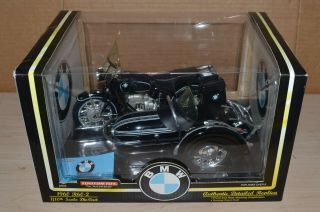 Rare Tootsietoy Bmw 1960 R60 - 2 Motorcylce With Sidecar 1:10 Scale Diecast -