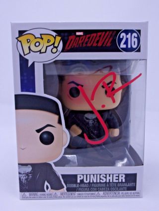 Jon Bernthal Signed/autographed The Punisher Funko Pop.