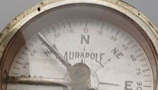 Vintage Aurapole compass Short & Mason full - hunter case 2