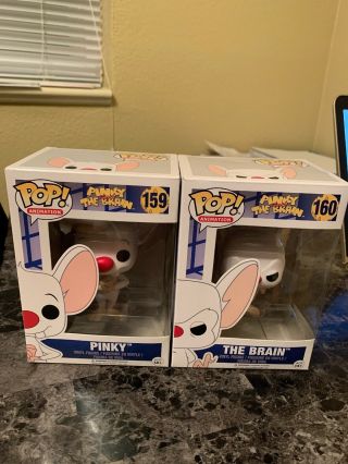 Pinky And The Brain Funko Pops Set