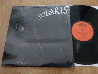 Solaris S/t Lp Dana Records Dr1212 Us 1980 Ex/ex Shrink Modern Soul Funk Boogie