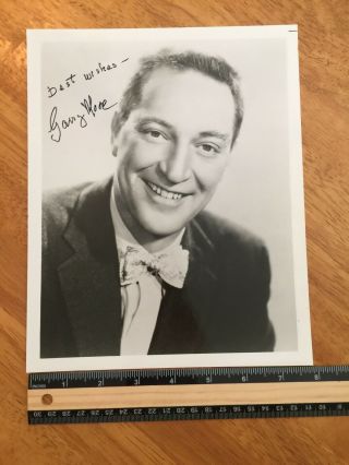 Garry Moore Authentic Hand Signed Autograph - A Collectors Must Have