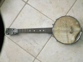 Vintage Waverly 4 String Banjo American Conservatory 530