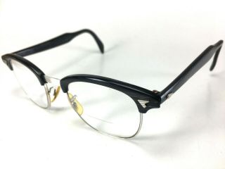 American Optical Vintage 5 3/4 22 Ao 1/10 - 12 Kgf Prescription Eyeglasses
