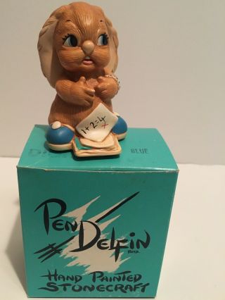Vintage Pendelfin Digit Stoneware Bunny Rabbit Figurine