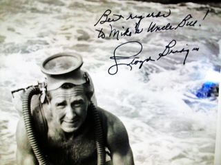 Autographed Photo Actor Lloyd Bridges