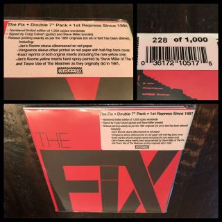 The Fix Vengeance Jan’s Room 7” Sealed/signed Hc Punk Touch & Go Meatmen Necros
