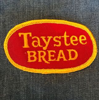 Vintage Old Stock Taystee Bread Bakery Employee/worker Advertising Patch