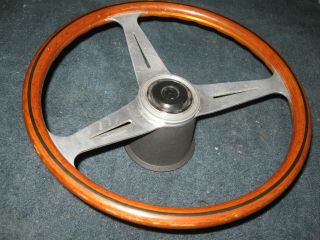 Vintage 1980 84 Mercedes Nardi Steering Wheel.  & Hub Fits 1980 450 Sl All 380 Slc