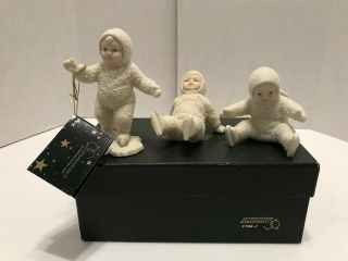 Snowbabies Dept 56 We All Fall Down.  In The Box.