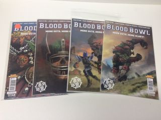 Blood Bowl More Guts More Glory 1 - 4 (titan/monsters Playing Football/1217163)