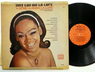 La Lupe They Call Me La Lupe Lp Tico Latin Salsa 1966 Vg,  Vinyl Bx 609