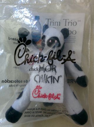 Chick - Fil - A Cow - Eat Mor Chikin - Stuffed Plush Animal,  Stands 6 " H