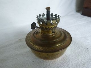 Vintage Kelly / Pixie / Nursery Oil Lamp Weighted Base