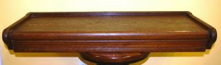 Antique Globe Macey Oak Sectional Barrister Lawyers Bookcase Top 34 X 13 5/8 X4