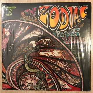 The Zodiac Cosmic Sounds Mort Garson Lp Rare Psych Rock Moog Nm