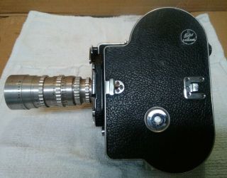 Vintage 1950 ' s Bolex Paillard H16 Reflex Movie Film Camera 16mm. 3