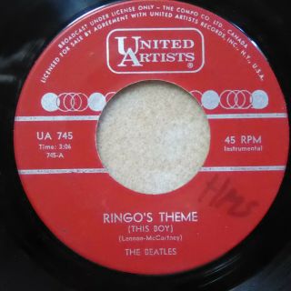 The Beatles,  Rare Misprint,  Ringo 