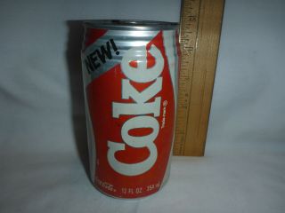 Vintage Formula Coke Can Coca Cola Aluminum Red Can Trademark Coke