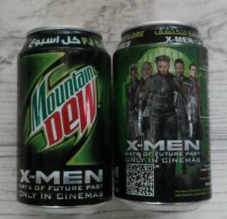 Oman Old Mountain Dew Can