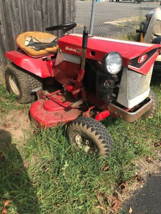 Vintage Simplicity 717 Broadmoor Lawn Tractor Does Not Run