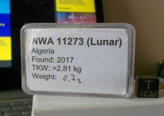 Meteorite NWA 11273 (Lunar) - 0.  7 g 2