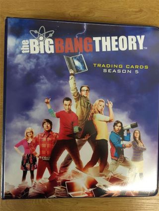 The Big Bang Theory Season 5 Official Cryptozoic Binder