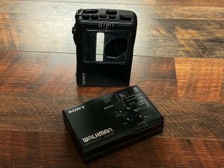 Vintage Sony Walkman Professional Wm - D3 With Case