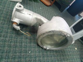 Vintage Crouse Hinds Industrial Explosion Proof Light No.  47903