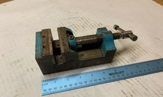 Palmgren (?) Drill Press Machinist Vise 2 - 1/2 " Jaws - Moves Well