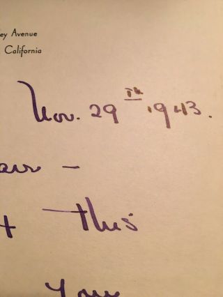 Peter Godfrey Autograph,  ALS 1943,  Actor& Dir.  “Dr Jekyl & Mr Hyde” 3