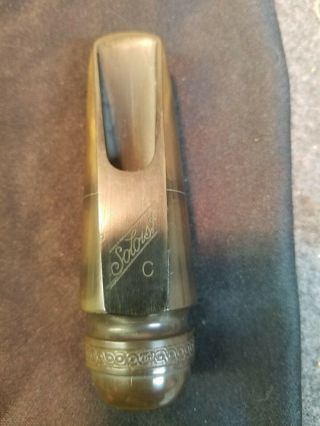 Vintage Selmer Soloist C Scroll Alto Saxophone Mouthpiece 2