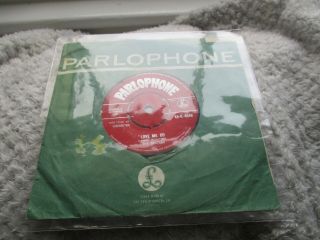 Beatles LOVE ME DO /PS I LOVE YOU 1962 red label 1/st pressing v/g 2
