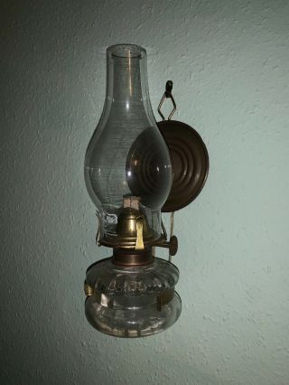 Paraffin Oil Lamp - Wall Mount Or Standing