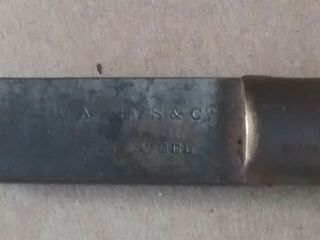 Rare Vintage DA.  KEYS & Co.  Cast Steel Wood Handle Screwdriver 2