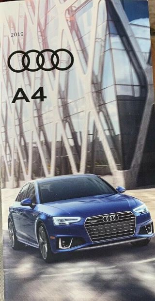2019 Audi A4 Brochure