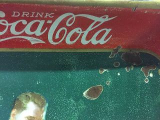 vintage Coca Cola Tray 1926 RARE Golf Golfers Authentic Coke 3