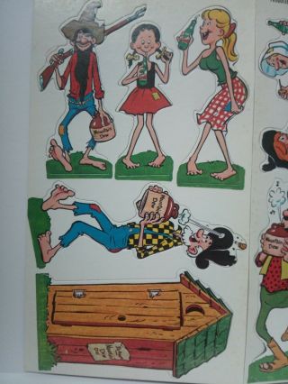 Rare Vintage 1965 Mountain Dew Hillbilly Characters