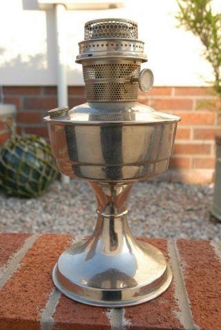 Vintage Mid 20th C Superaladdin Oil Lamp With Lox - On Gallery - Freepost To Uk