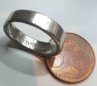Vintage Stussy Silver Ring 2
