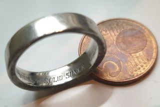 Vintage Stussy Silver Ring 3