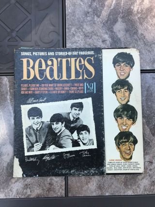 The Beatles Songs Pictures And Stories Vinyl Album