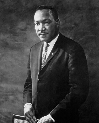 Portrait Of Dr.  Martin Luther King,  Jr.  8x10 Silver Halide Photo Print