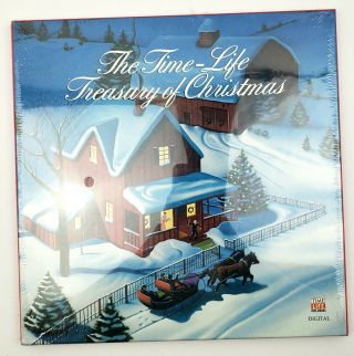 The Time - Life Treasury Of Christmas 3 Lp Box Set Stl - 107 1986 Digital