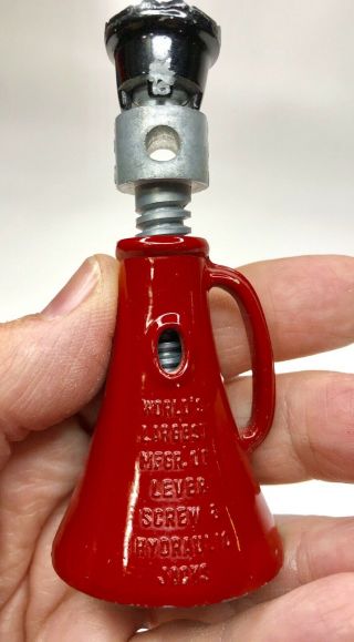 Vintage Rare Jack in the Box Miniature Simplex Screw Jack Salesman Sample 3
