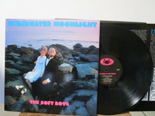 The Soft Boys Underwater Moonlight 3 Lps 1 - 45 Rpm Book,  Insert Poster 2001 N/m