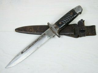 Vintage Collectible Military German Combat Trench Fighting Dagger Knife Wwii